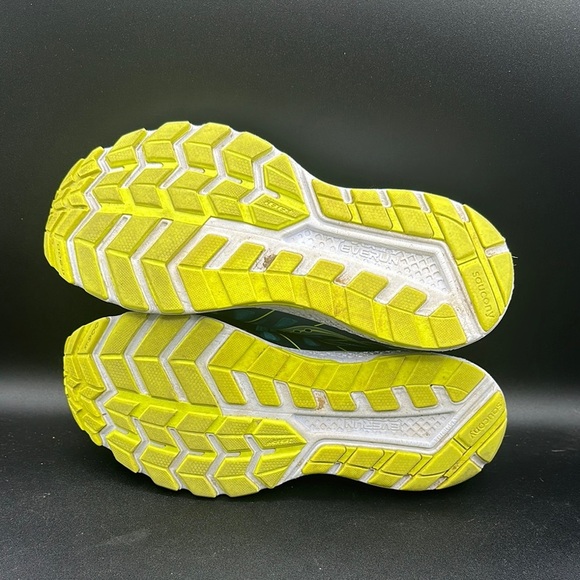 Saucony Women's Omni 16 Running Shoe Teal/Citron size 10 - Picture 6 of 6